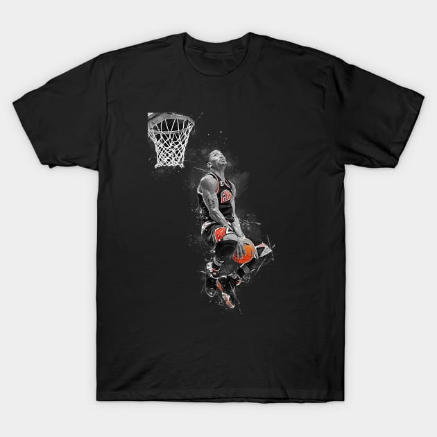 Derrick Rose T-Shirt by Creativedy Stuff